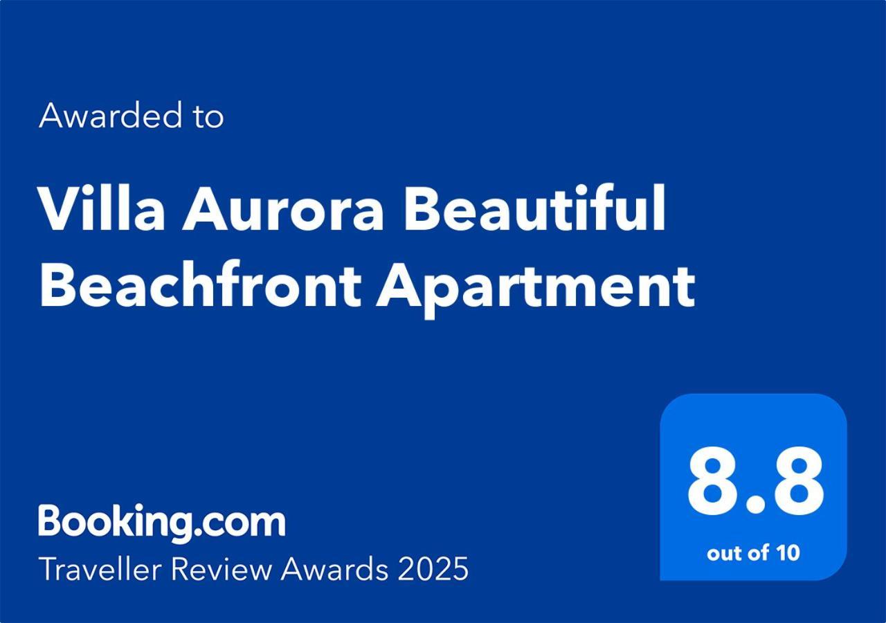 Villa Aurora Beautiful Beachfront Apartment Cancún Exterior foto